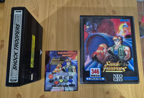 Juego shock troopers mvs - troopers, neo