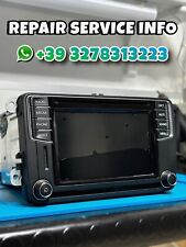 RIPARAZIONE DISPLAY TOUCH SCREEN RADIO VW MIB STD2 CON 1 ANNO DI GARANZIA