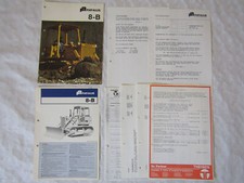 2 depliant Fiat Allis 8B