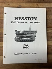 Hesston fiat crawler 805c - hesston,