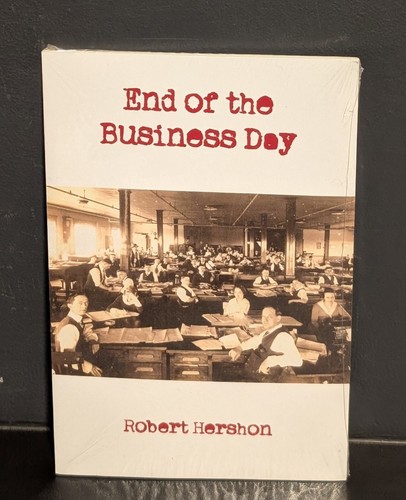 End the business day - end, of
