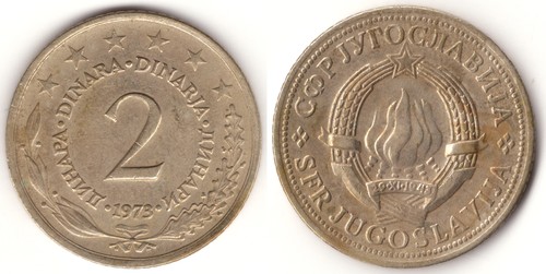 Jugoslavia dinara 1973 - jugoslavia, 2