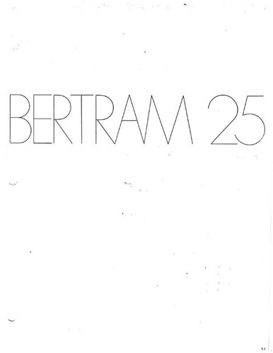 Bertram yacht armatori - 25,