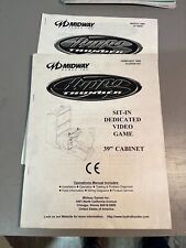 Hydro thunder midway manuali originali completi per pista da sala giochi