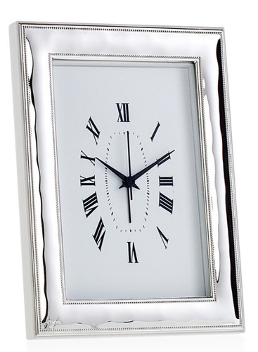 Orologio sveglia argento - orologio,