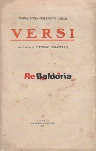 Versi con lettera - , antonio
