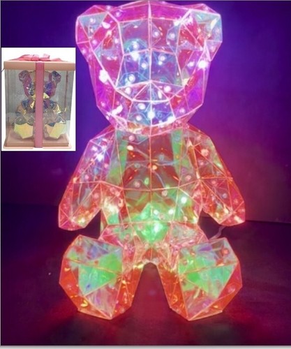 Orso led regalo san - orso, 3d