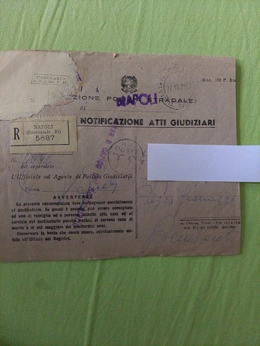 Vintage busta atti - busta,
