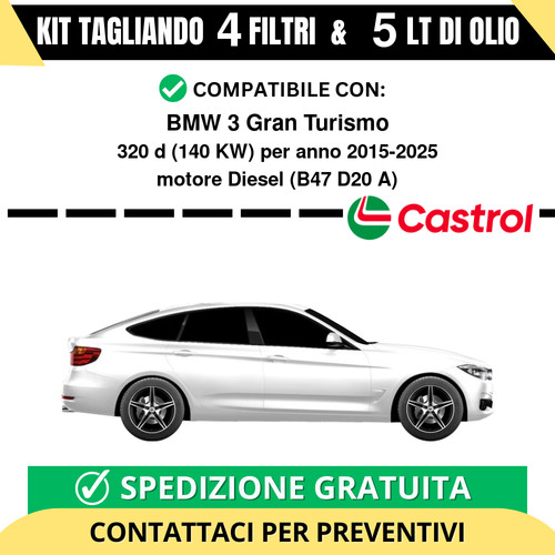 Tagliando per bmw gran - per,
