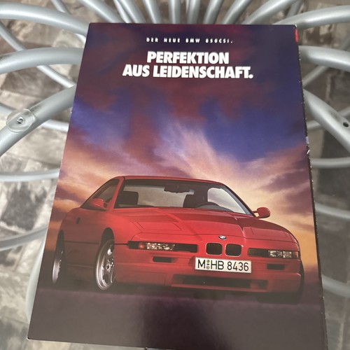Bmw 850csi e31 depliant - bmw,