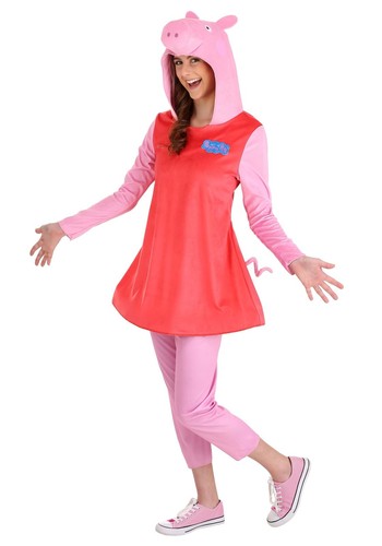 Costume peppa pig donna - pig, adulto