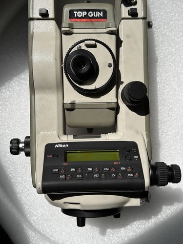 Nikon top gun theodolite - top,
