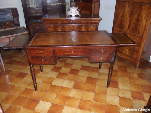 Scrivania piuma mogano - in,