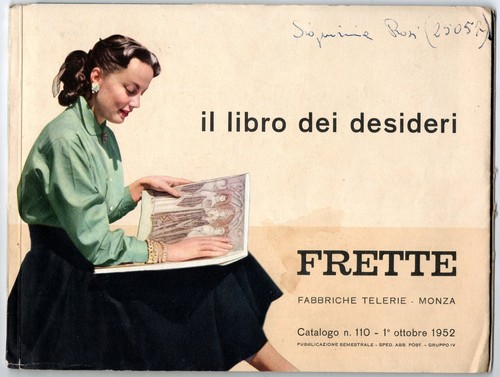 Catalogo frette 110 - catalogo, 1952
