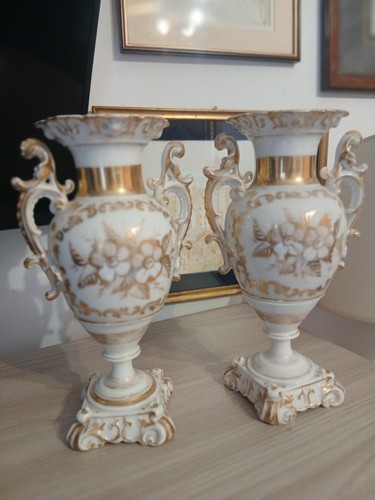 Coppia vasi porcellana - di,