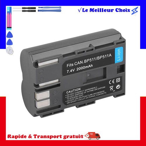 Batterie 511 pour canon - bp-511,
