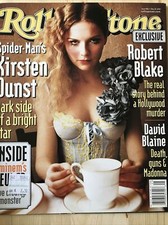 KIRSTEN DUNST  - ROLLING STONE MAGAZINE  issue 896- MAY 23RD, 2002 #
