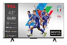 TCL 43P79K  SMART TV 43" QLED GOOGLE TV 60 HZ DOLBY ATMOS ONKYO HDR10+