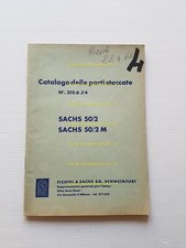 Sachs Motore 502 - 50M 1961 catalogo ricambi originale Spare Parts catalogue