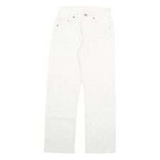 LEVI'S 501 Donna Jeans Bianco