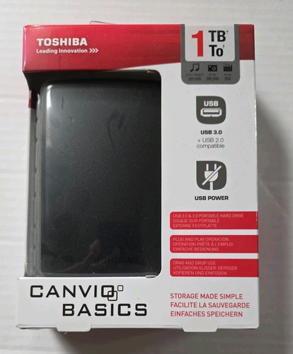 Toshiba canvio basics disco - toshiba,