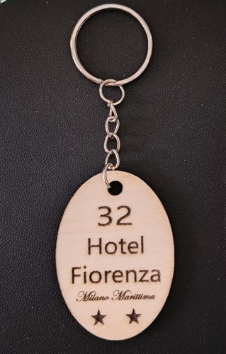 Portachiavi legno - in,