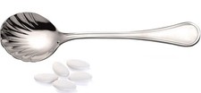 Abert Imperial cucchiaio confetti in acciaio 18/10