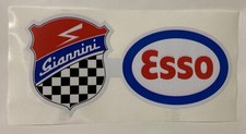 Adesivo Sticker Giannini 500 ESSO Old Tuning Giannini Corse Epoca Vintage