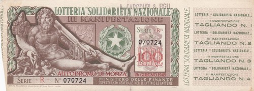Lotteria solidarieta - lotteria, solidarieta´