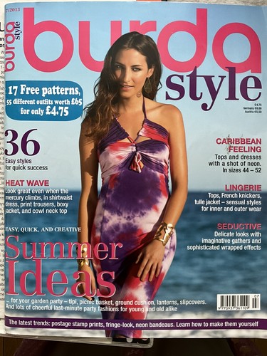 Rivista stile burda - burda, 07/2013