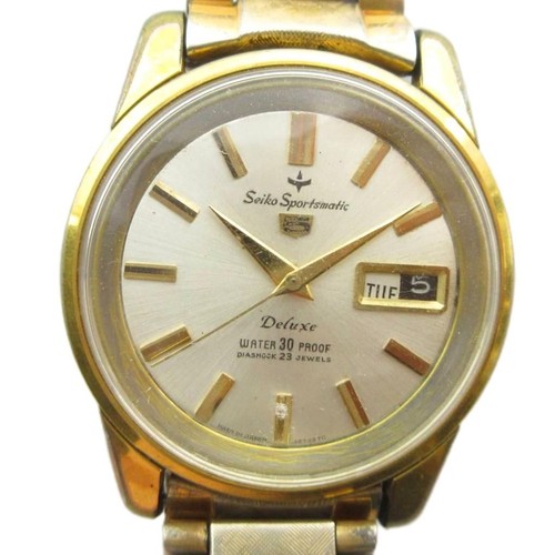 Seiko sportsmatic deluxe - sportsmatic,