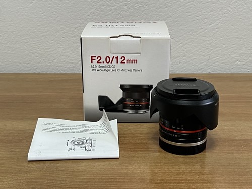 Samyang 12mm 0 sony - 12mm,