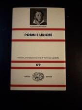 POEMI E LIRICHE di A PUSKIN ed