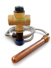 VALVOLA DI SCARICO TERMICO A DOPPIA SICUREZZA 3/4" F PER CALDAIE A COMBUSTIBILE