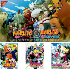 DVD Anime Naruto + Shippuden +