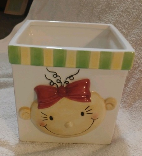 Vaso quadrato stile vintage