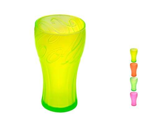Set quattro bicchieri cocacola