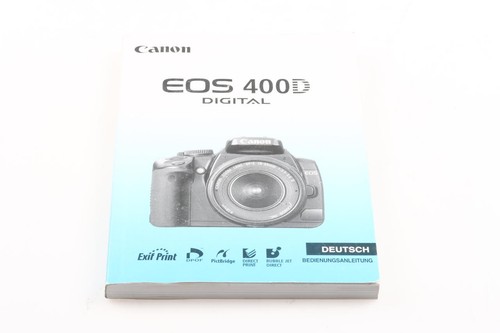 Canon eos 400d - canon, manuale