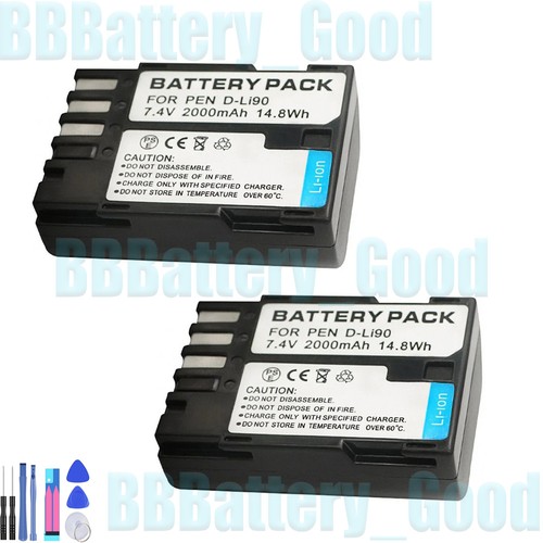 Per batteria pentax li90 - batteria, d-li90