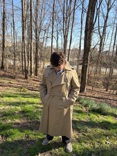 Burberrys Beige Long Trench