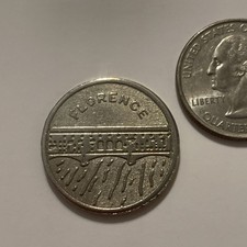 Moneta gettone Firenze Italia