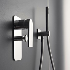 Miscelatore incasso doccia con deviatore 100 cromo lucido Zazzeri