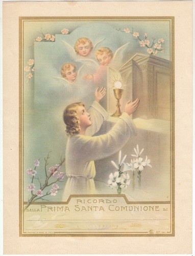 Ricordo della prima santa - ricordo,