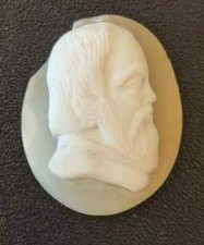 Antico Cammeo con Base in Conchiglia del XVIII Secolo