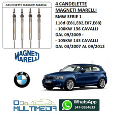 4 CANDELETTE MAGNETI MARELLI