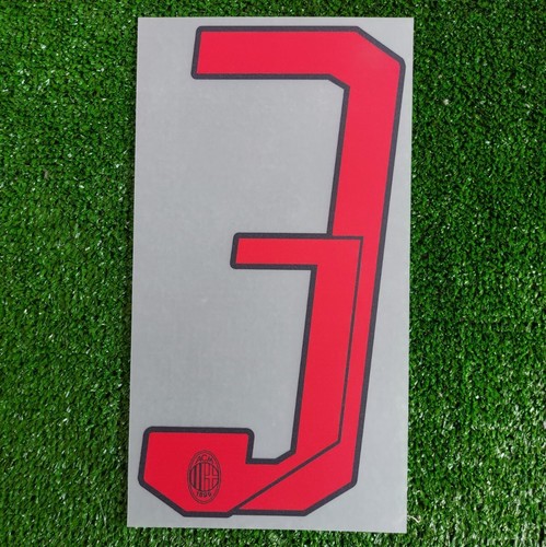 Numero per maglia milan - 3,