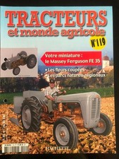 Fascicolo Booklet FRA Tracteur et Monde Agricole Nr. 119 Massey Ferguson FE 35