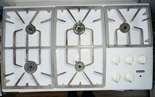 Thermador Piano Cottura a Gas 36" 5 Fuochi Bianco Cottura Serie Professionale SGCS365RW