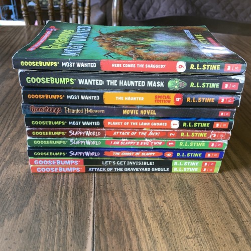 Goosebumps scholastic books