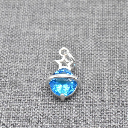 Charm pianeta stella argento - pianeta,